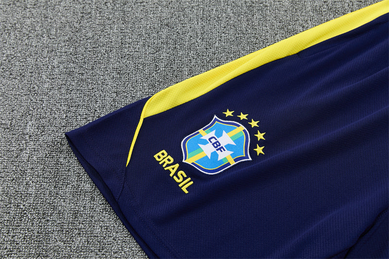 Brazilië trainingsset 2026/28 donkerblauw