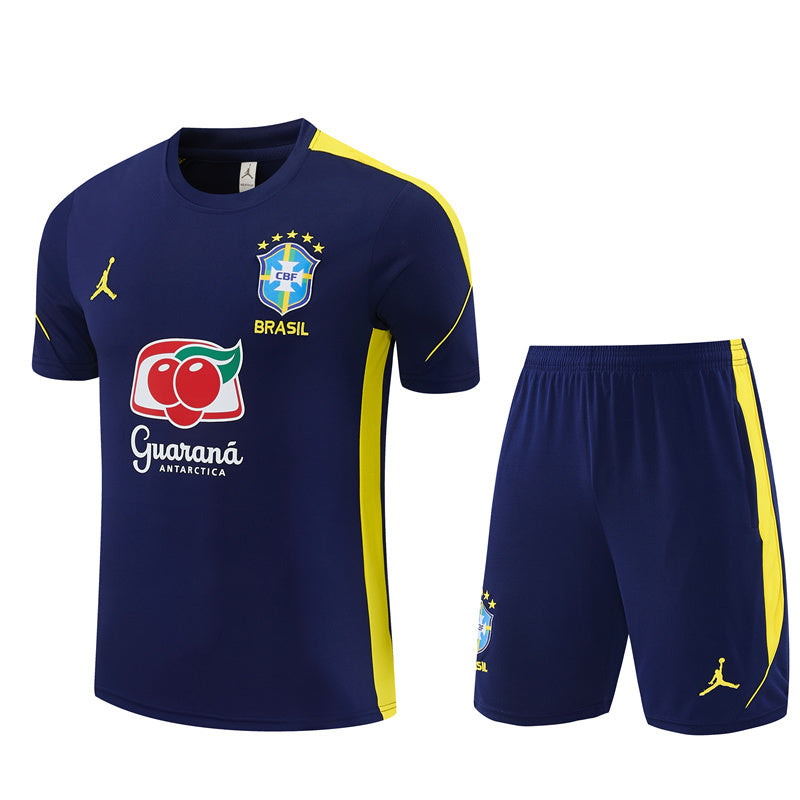 Brazilië trainingsset 2026/28 donkerblauw