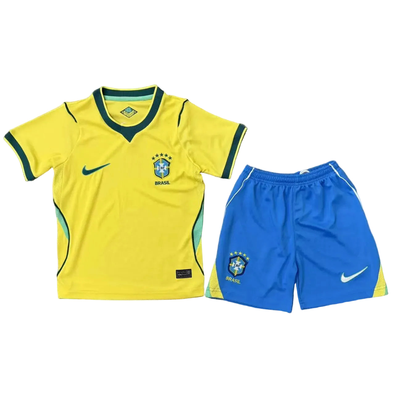 Brazilië WK 2026 thuistenue kinderset
