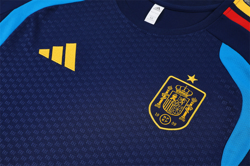 Spanje trainingsset 2026/28 donkerblauw