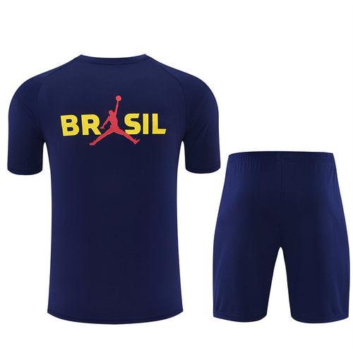 Brazilië trainingsset 2026/28 donkerblauw