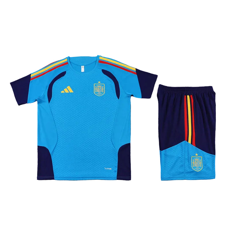 Spanje trainingsset 2026/28 blauw